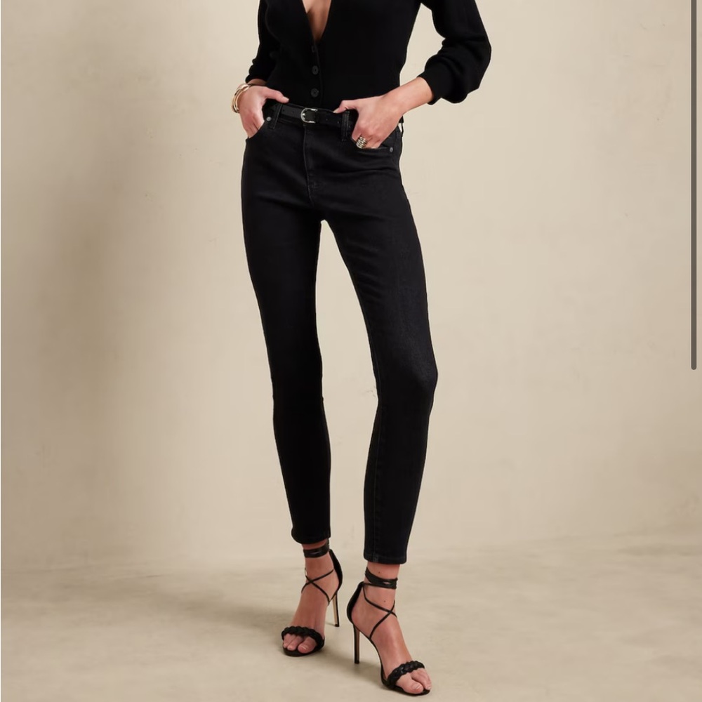 Banana Republic Mid Rise Skinny Jeans Size 24 Petite